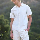 Holloway Cotton Canvas Short Sleeve Button Down