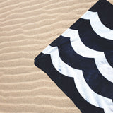 Waves Beach Towel