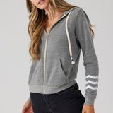 Coastal Waves Zip Hoodie