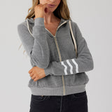 Coastal Waves Zip Hoodie