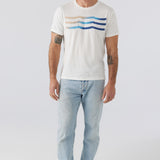 Gradient Wave Sunset Tee