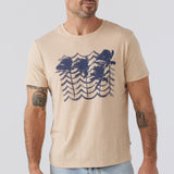 Wavy Palm Sunset Tee