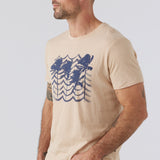 Wavy Palm Sunset Tee