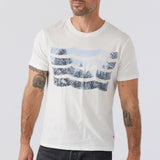 Snow Wave Sunset Tee