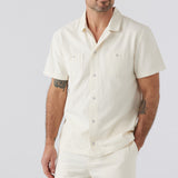 Holloway Cotton Canvas Short Sleeve Button Down