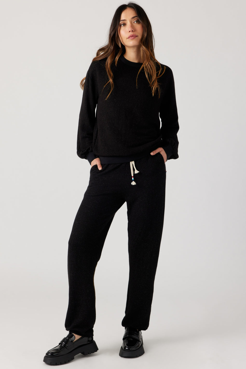 Cinch-Leg Sweatpants