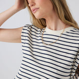 Jolie Stripe Keyhole Tank