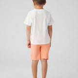Kids Coral Palm Waves Tee