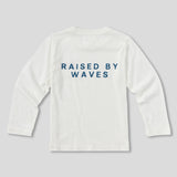 Kids Raised By Waves Long Sleeve Tee