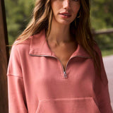 Sol Waves Half Zip Fleece