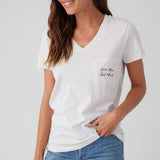 Sol Much Pocket V-Neck Tee