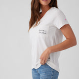 Sol Much Pocket V-Neck Tee