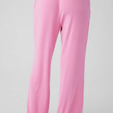 Rib Wide Leg Pant