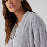 Quilted Bomber Jacket