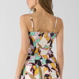 Gillian Linen Smocked Tank